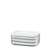 VORRATSDOSE MODULA 3 X 0,55 L  - Transparent/Weiß, Basics, Kunststoff (1,65l) - Mepal