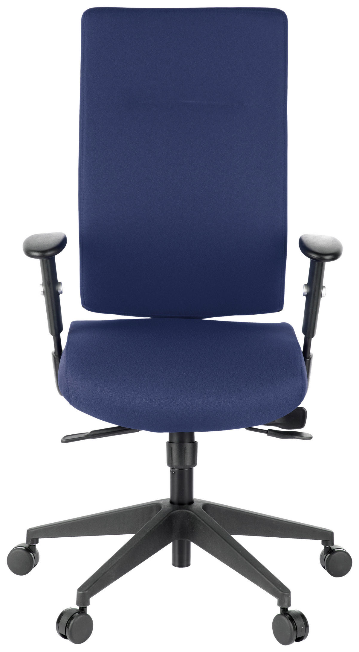 DREHSTUHL  in Flachgewebe Dunkelblau  - Dunkelblau, MODERN, Kunststoff/Textil (57/125/53cm) - MID.YOU