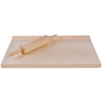 Blat Frământat Aluat - culoare natur, Basics, lemn (60/40/8cm) - X-Mas
