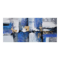 ULJENA SLIKA  120/55 cm       - bijela/siva, Design, drvo/tekstil (120/55cm) - Monee