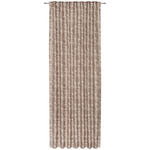 FERTIGVORHANG blickdicht  - Beige, Design, Textil (140/255cm) - Novel