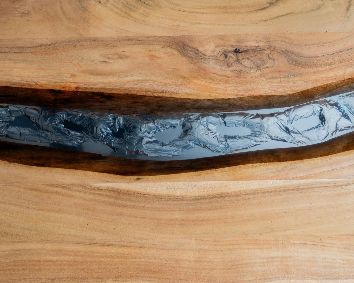 ESSTISCH in Holz 220/100/76 cm  - Schwarz/Akaziefarben, LIFESTYLE, Holz (220/100/76cm) - Landscape