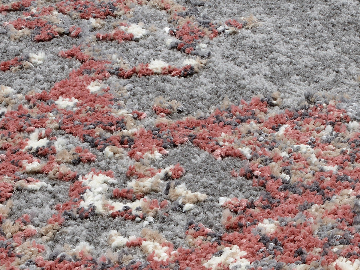 TEPPICH 65/130 cm Rot  - Rot, Design, Textil (65/130cm) - Novel