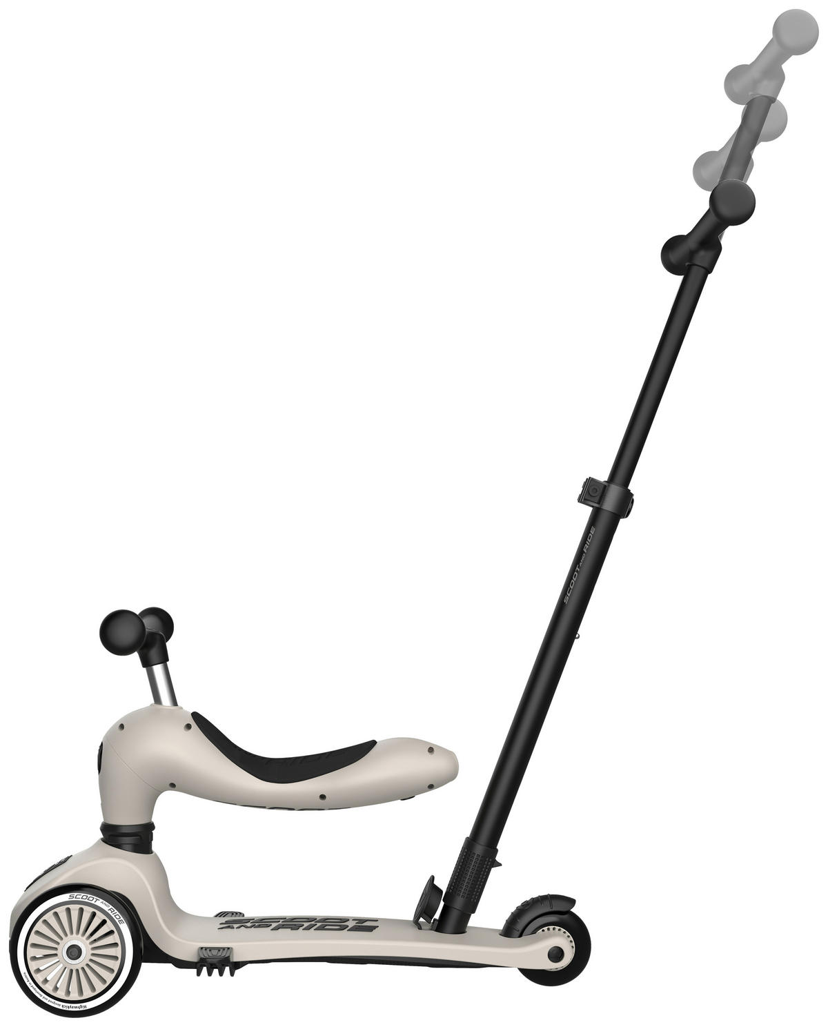 KINDERSCOOTER  - Hellgrau, Trend, Kunststoff (3,1kg) - Scoot and Ride