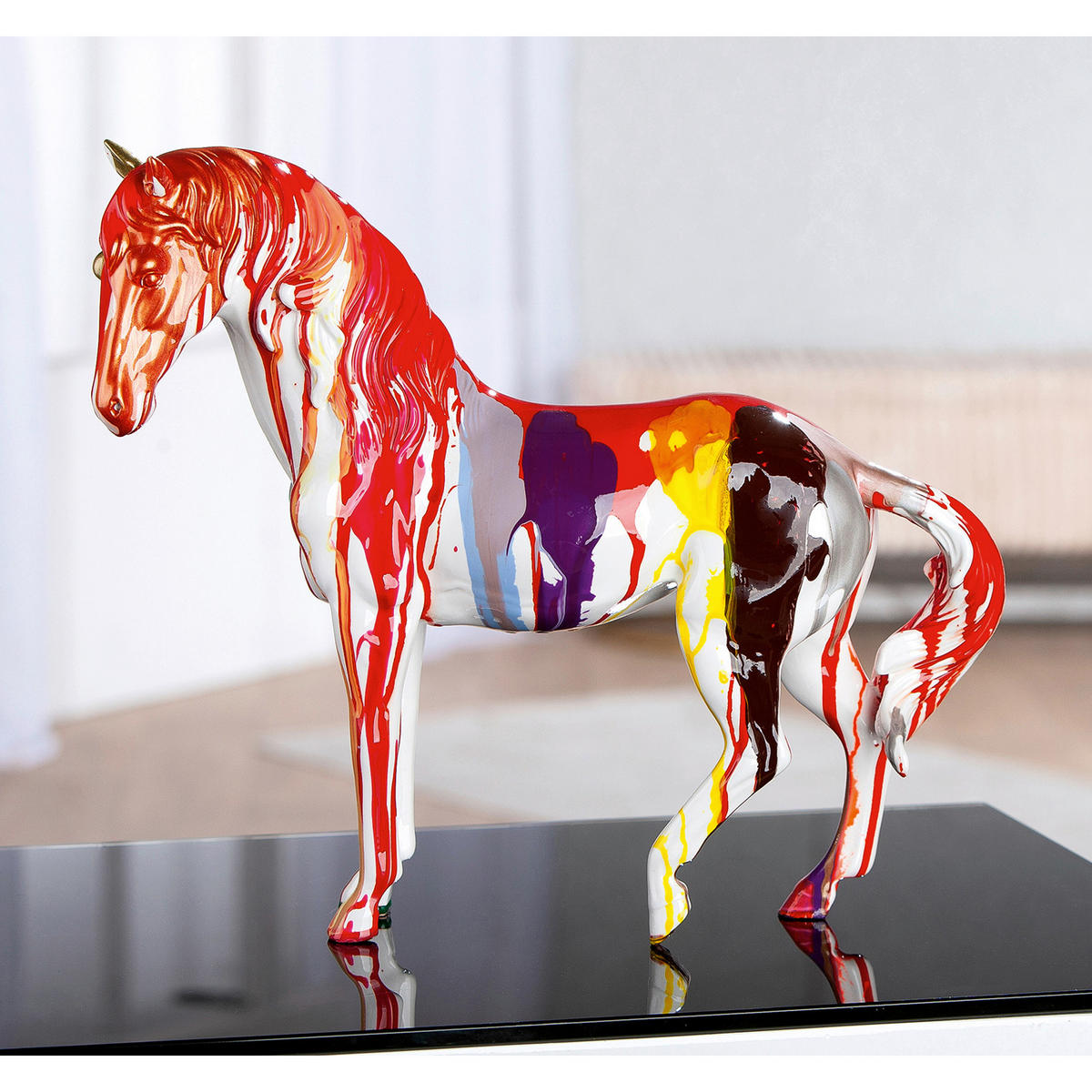 DEKOPFERD - Multicolor, Basics, Kunststoff (34/31/10cm)