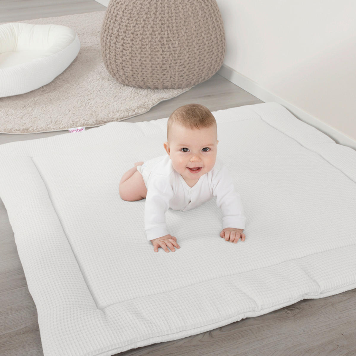 KRABBELDECKE  - Basics, Textil (120/120/3cm) - Babybay