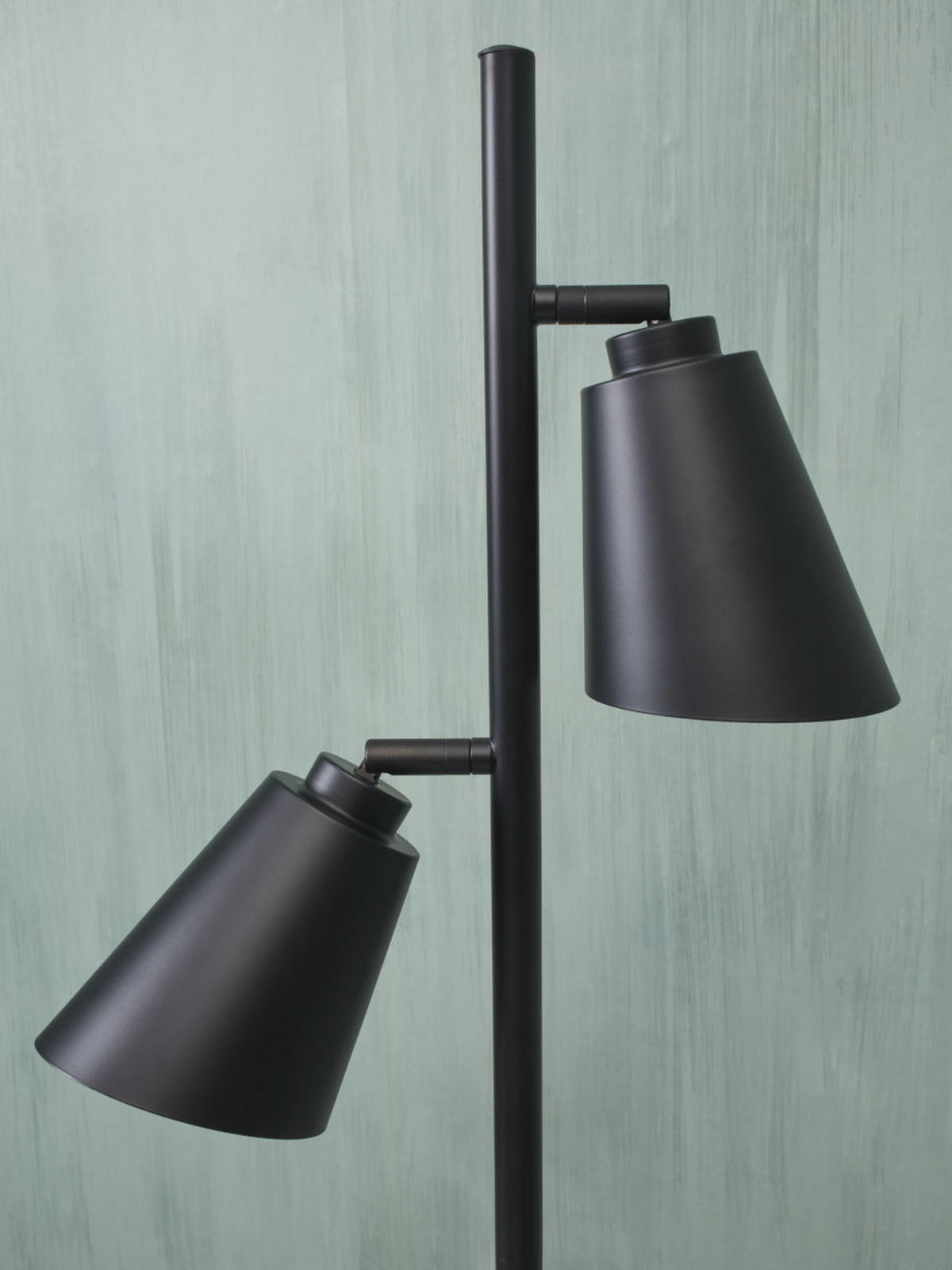STEHLEUCHTE 25/162 cm    - Schwarz, Basics, Metall (25/162cm) - It's about Romi