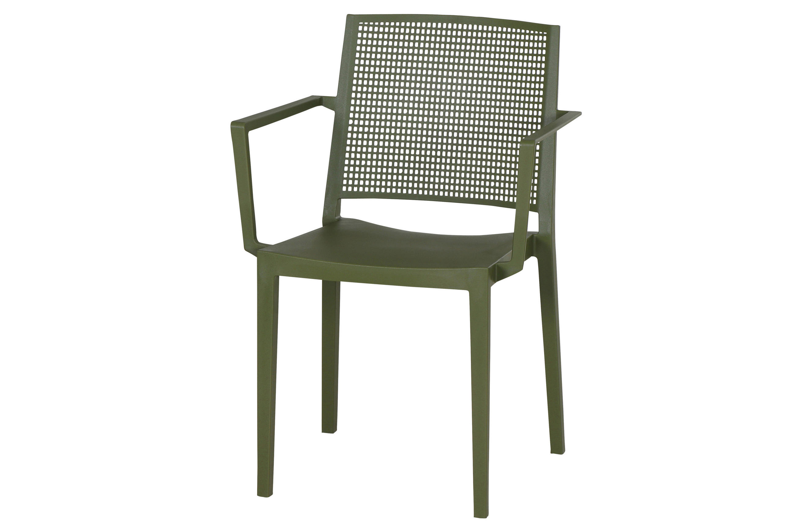STAPELSTUHL in Kunststoff Grün  - Grün, Basics, Kunststoff (46/80/56cm) - Siena Garden