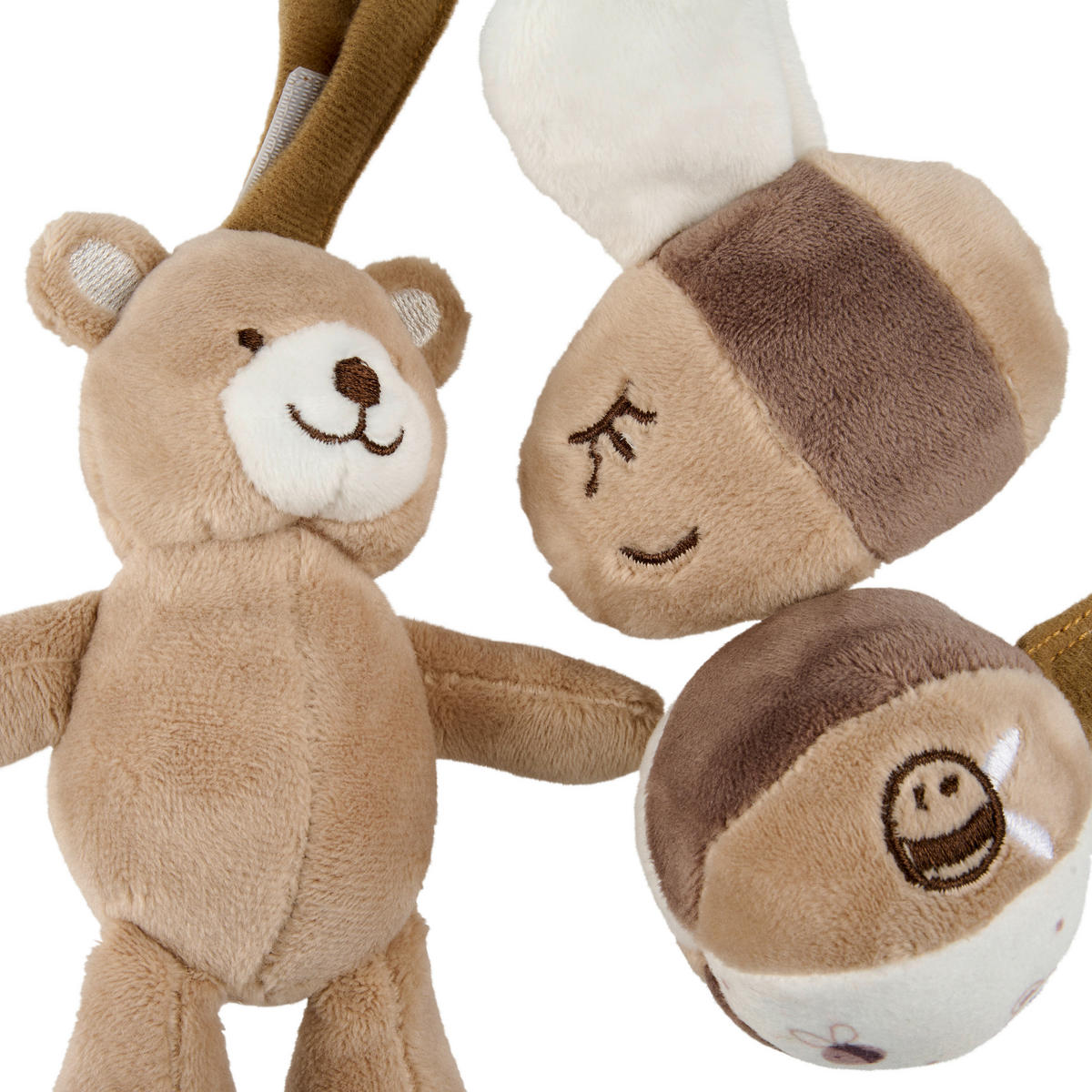 GRIPLEKSAK Honey  - brun, Basics, textil - Patinio