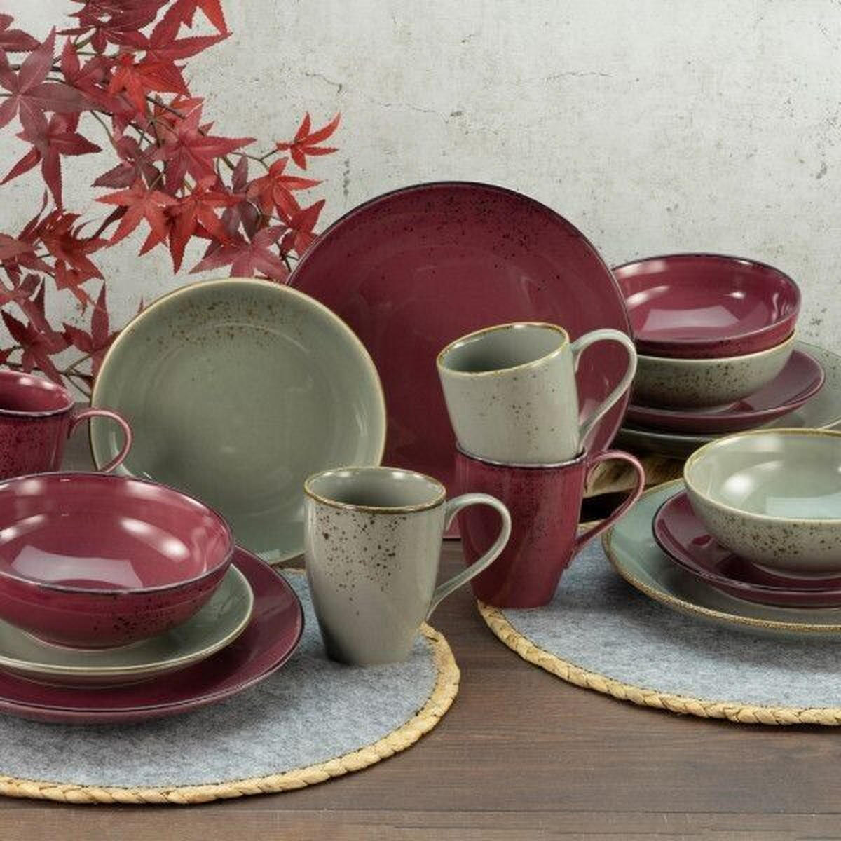 DIPSCHALENSET Keramik Steinzeug  - Trend, Keramik (8cm) - Creatable
