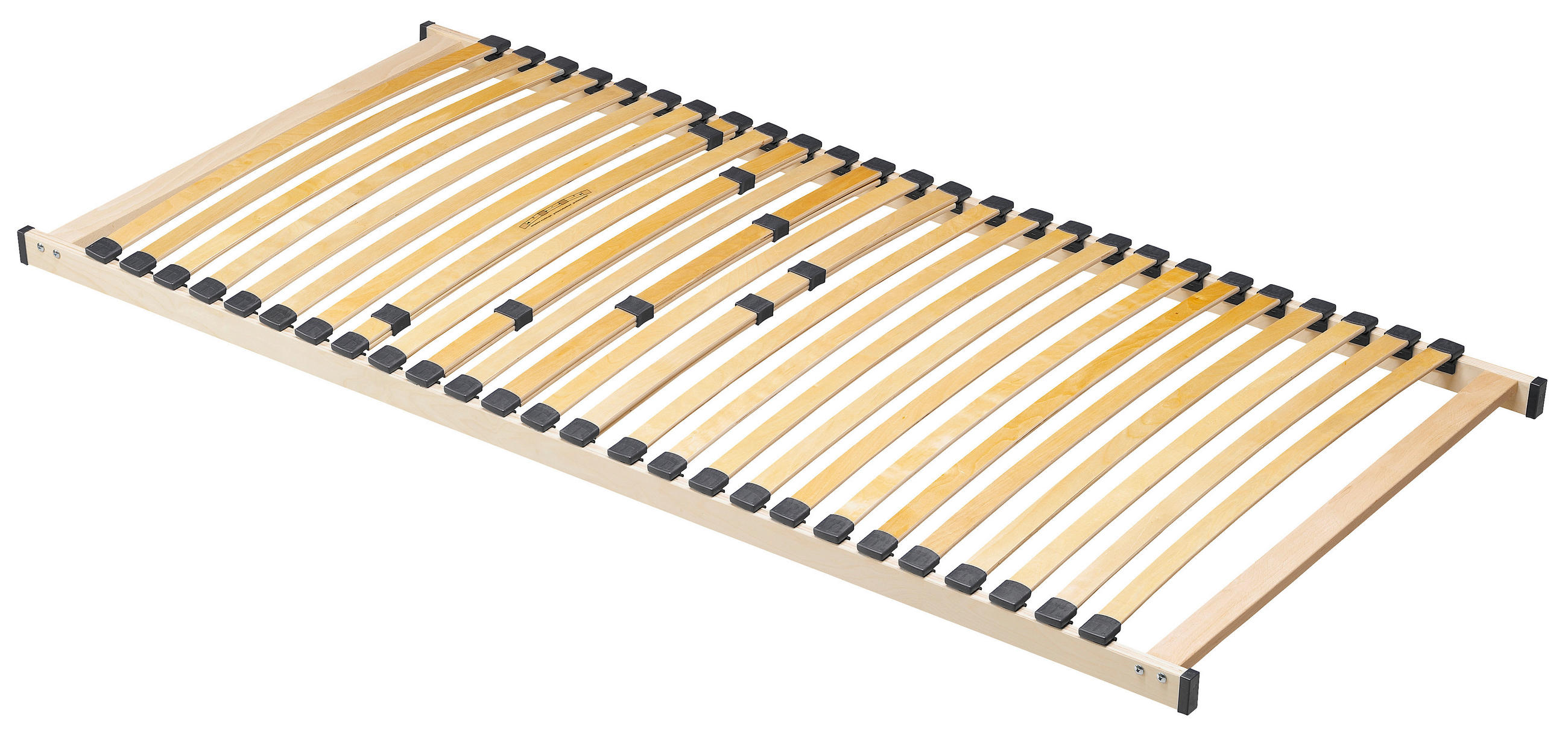 LATTENROST 90/200 cm Mittelzone verstellbar, Buche  - Naturfarben, Basics, Holz (90/200cm) - Boxxx