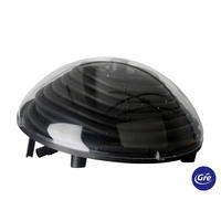 POOLHEIZUNG 2024  - Schwarz, KONVENTIONELL, Kunststoff (57/25cm) - Gre