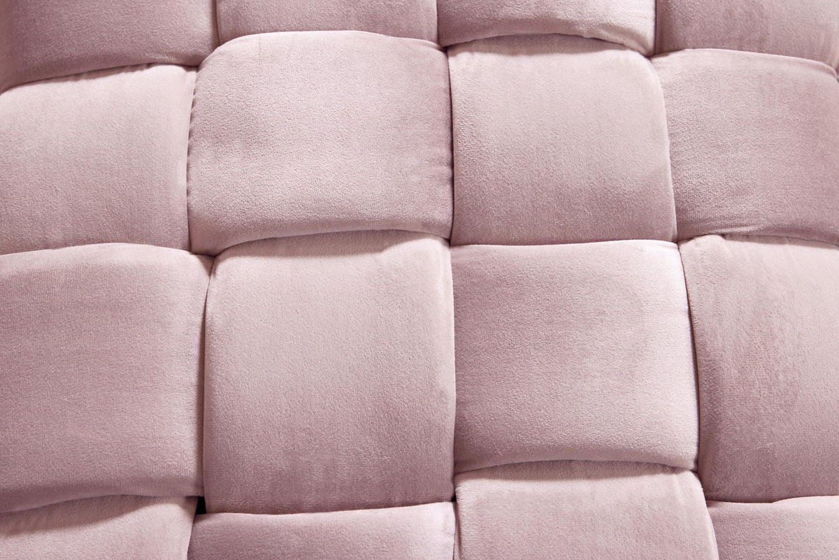 SITZWÜRFEL Samt  - Rosa, MODERN, Textil (50/43/50cm)