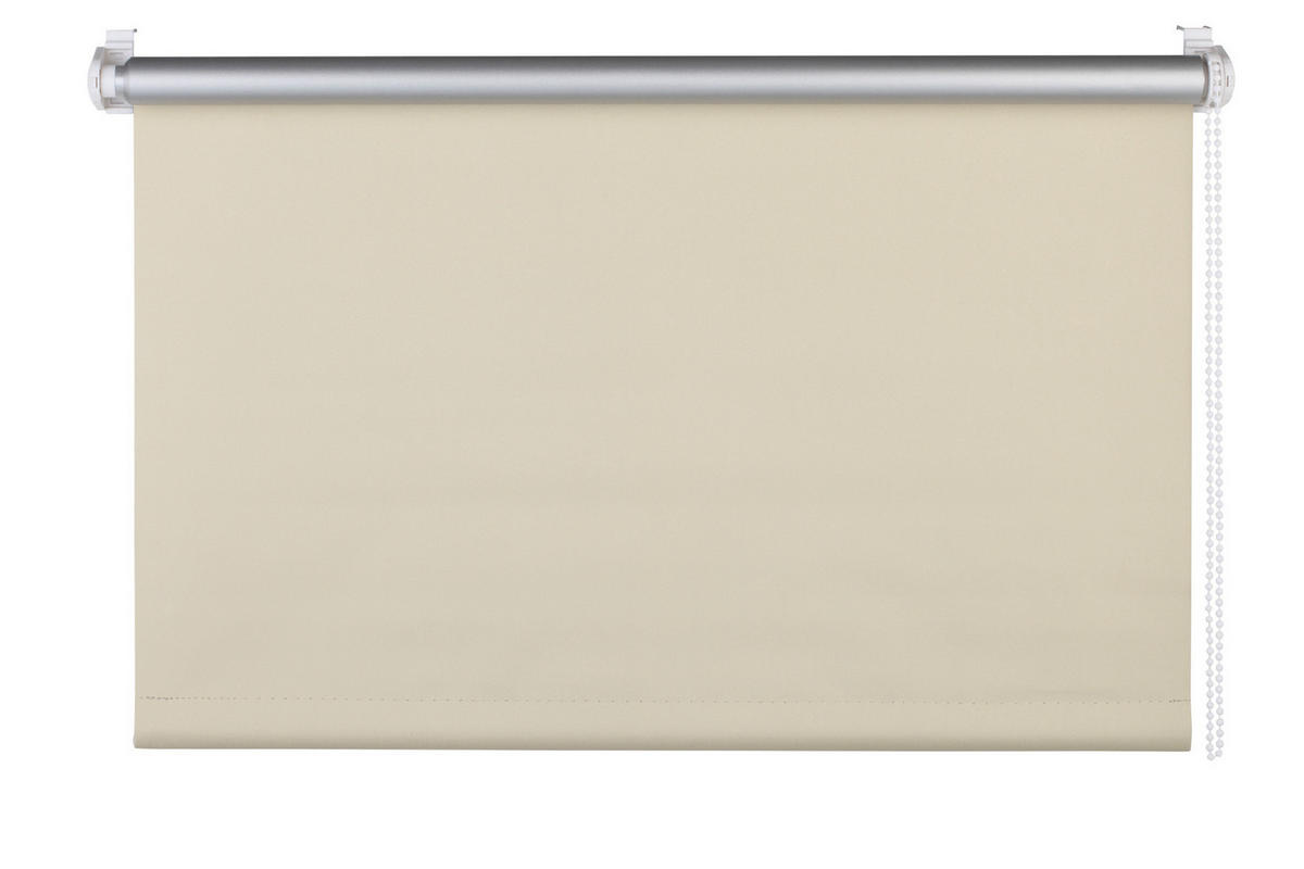 ROLLO  halbtransparent  75/160 cm    - Beige, Basics, Kunststoff (75/160cm)