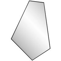 WANDSPIEGEL 51/75/2,5 cm    in Freiform  - Schwarz, Trend, Glas/Holzwerkstoff (51/75/2,5cm) - Landscape