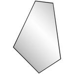 WANDSPIEGEL 51/75/2,5 cm    in Freiform  - Schwarz, Trend, Glas/Holzwerkstoff (51/75/2,5cm) - Landscape