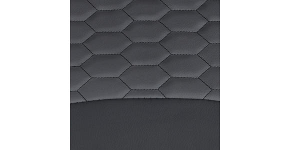 GAMINGSTUHL  in Lederlook, Mikrofaser Schwarz  - Schwarz, Design, Kunststoff/Textil (72/128-138/72cm) - Xora