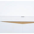 SEKRETÄR  in Weiß, Eichefarben  - Eichefarben/Weiß, MODERN, Holz/Holzwerkstoff (96,5/113,5/40-76cm) - Venda
