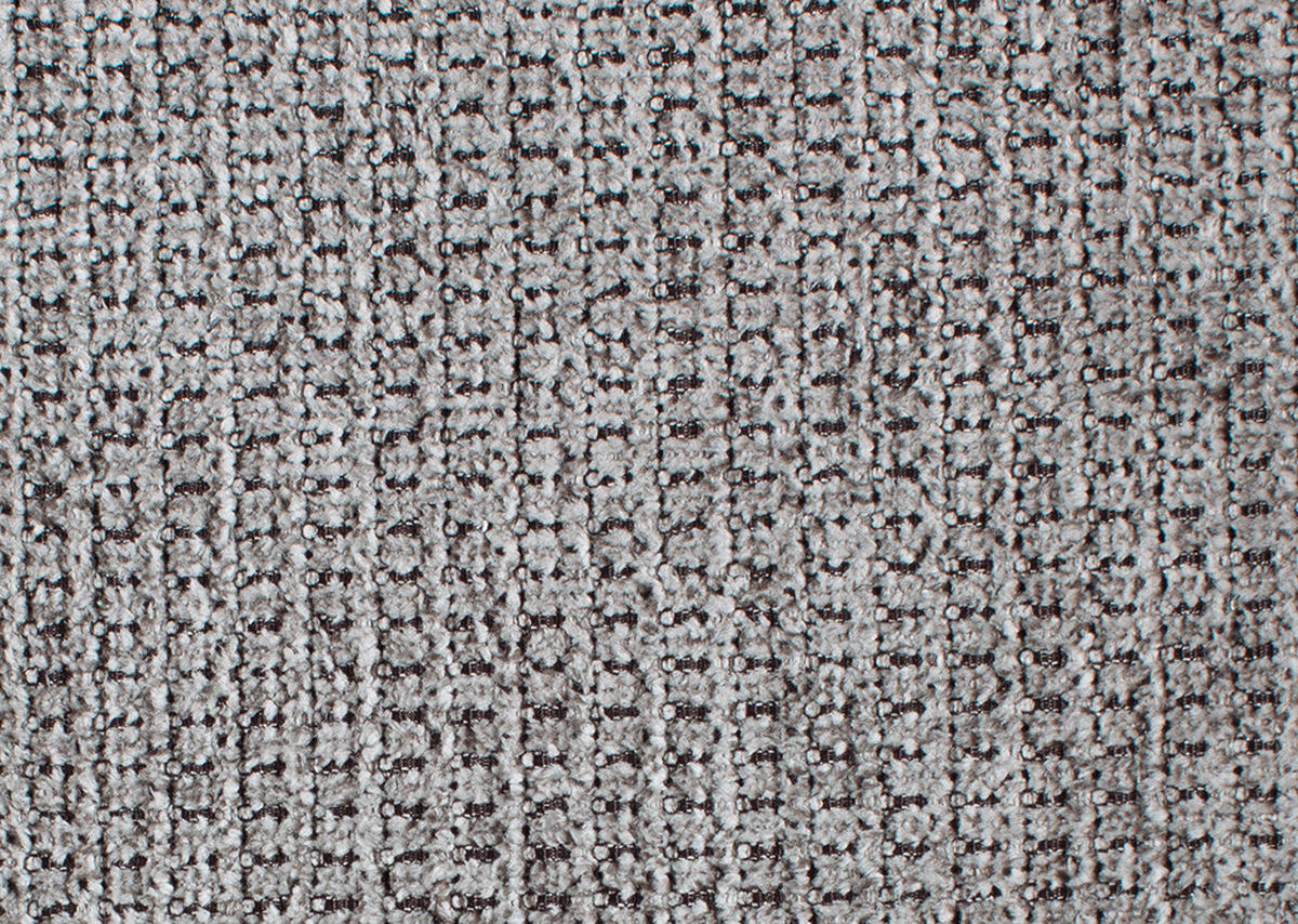 ECKSOFA in Webstoff Hellgrau  - Chromfarben/Hellgrau, Konventionell, Textil/Metall (242/210cm) - Beldomo Style