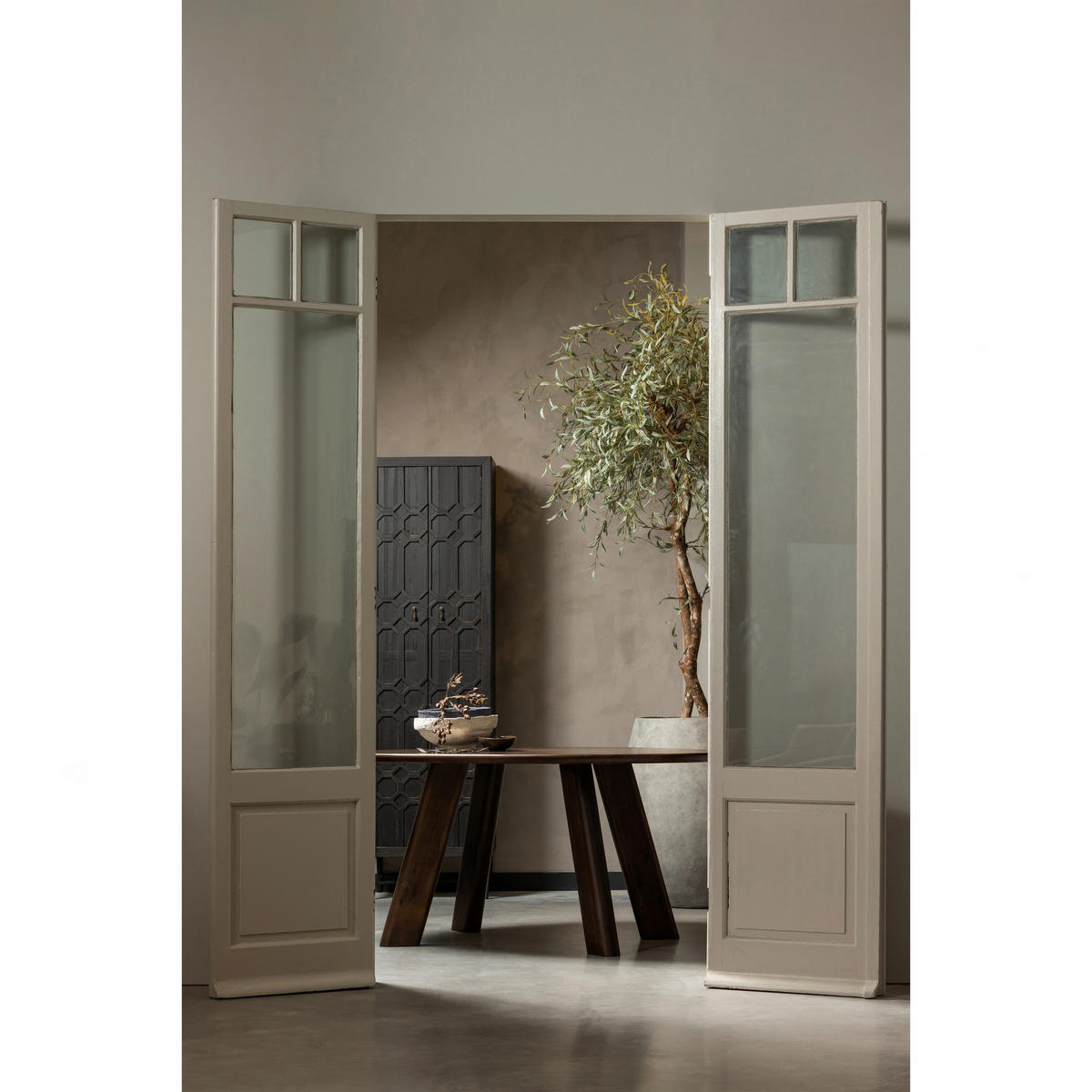 ESSTISCH in Holz 160/110/76 cm  - Walnussfarben, MODERN, Holz (160/110/76cm) - Livetastic