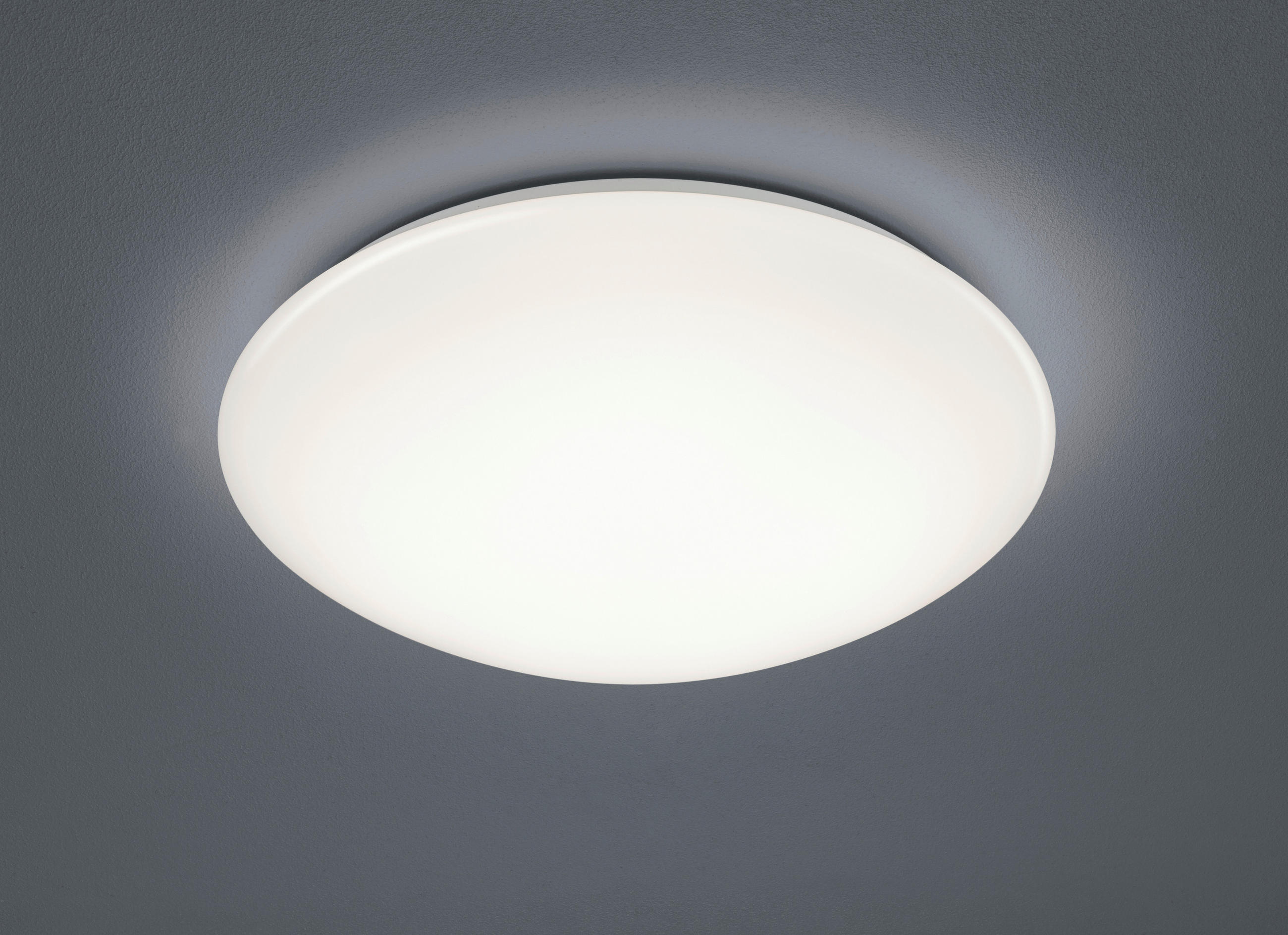 LED-DECKENLEUCHTE 27/10 cm   - Weiß, Basics, Kunststoff (27/10cm)