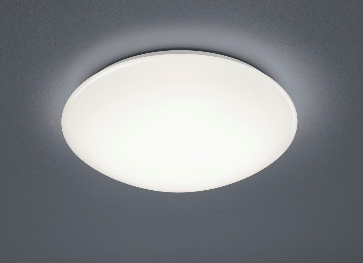 LED-DECKENLEUCHTE 27/10 cm   - Weiß, Basics, Kunststoff (27/10cm)