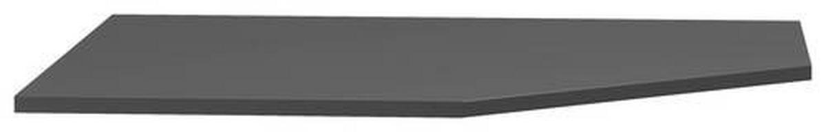 PANOU SUPERIOR in grafit  - grafit, Modern, material pe bază de lemn (101/1,5/78,8cm) - Carryhome