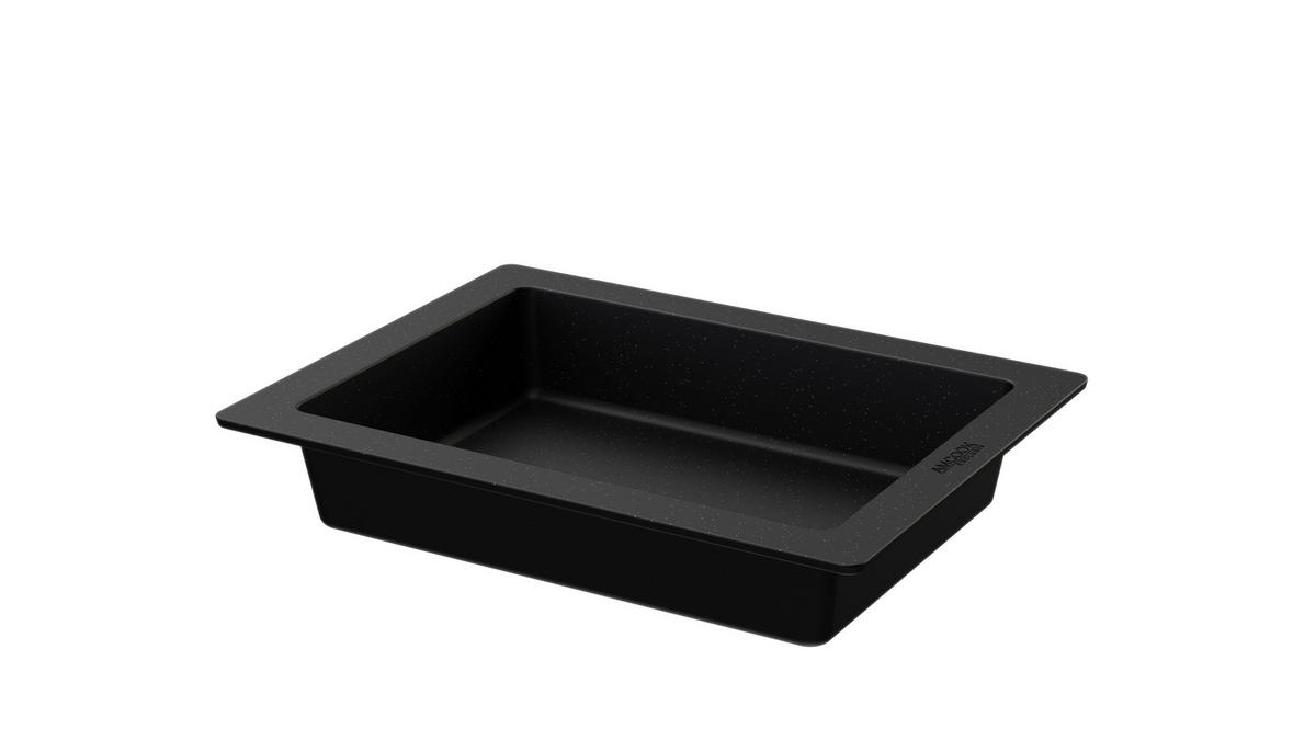 BRÄTER TEPPANYAKI 10 L  - Edelstahlfarben/Schwarz, Basics, Glas/Metall (34/45/15,4cm) - Am Cook
