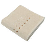 HANDTUCH 50/100 cm QUATTRO Beige  - Beige, KONVENTIONELL, Textil (50/100cm) - Esposa