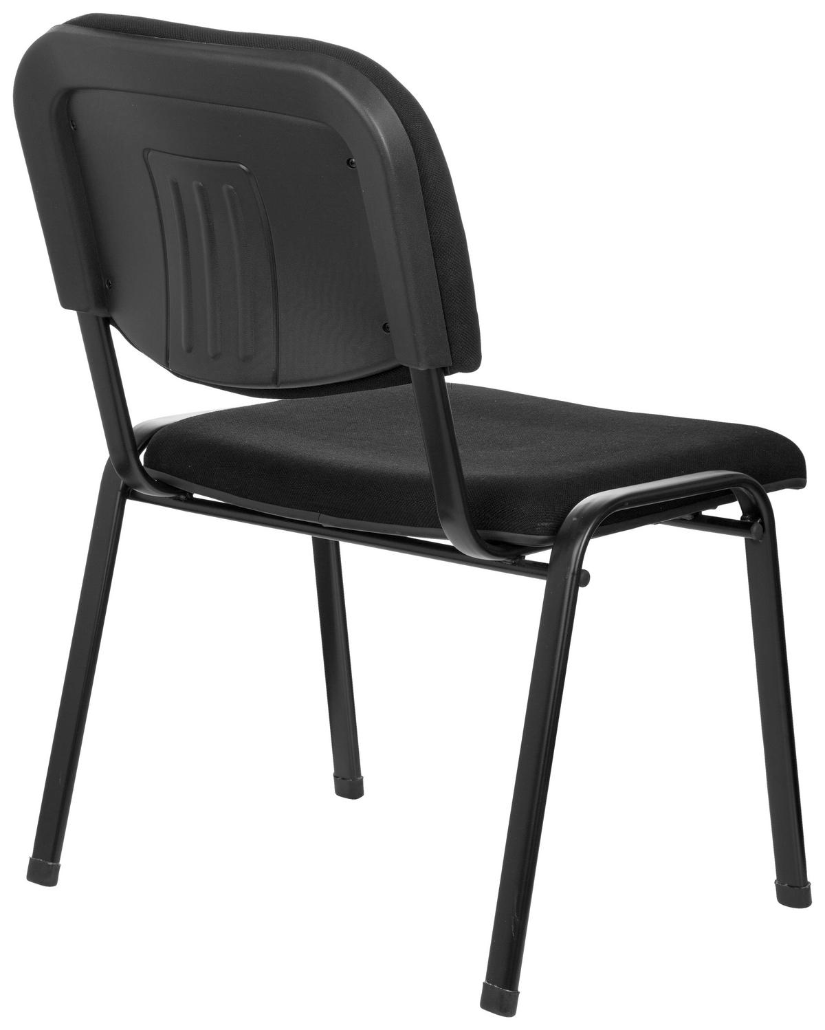 KONFERENČNÍ ŽIDLE - černá, Basics, kov/textil (60/87/55cm) - MID.YOU