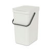 ABFALLEIMER SORT & GO 12 L  - Hellgrau, Basics, Kunststoff (20/35.1/24.9cm) - Brabantia