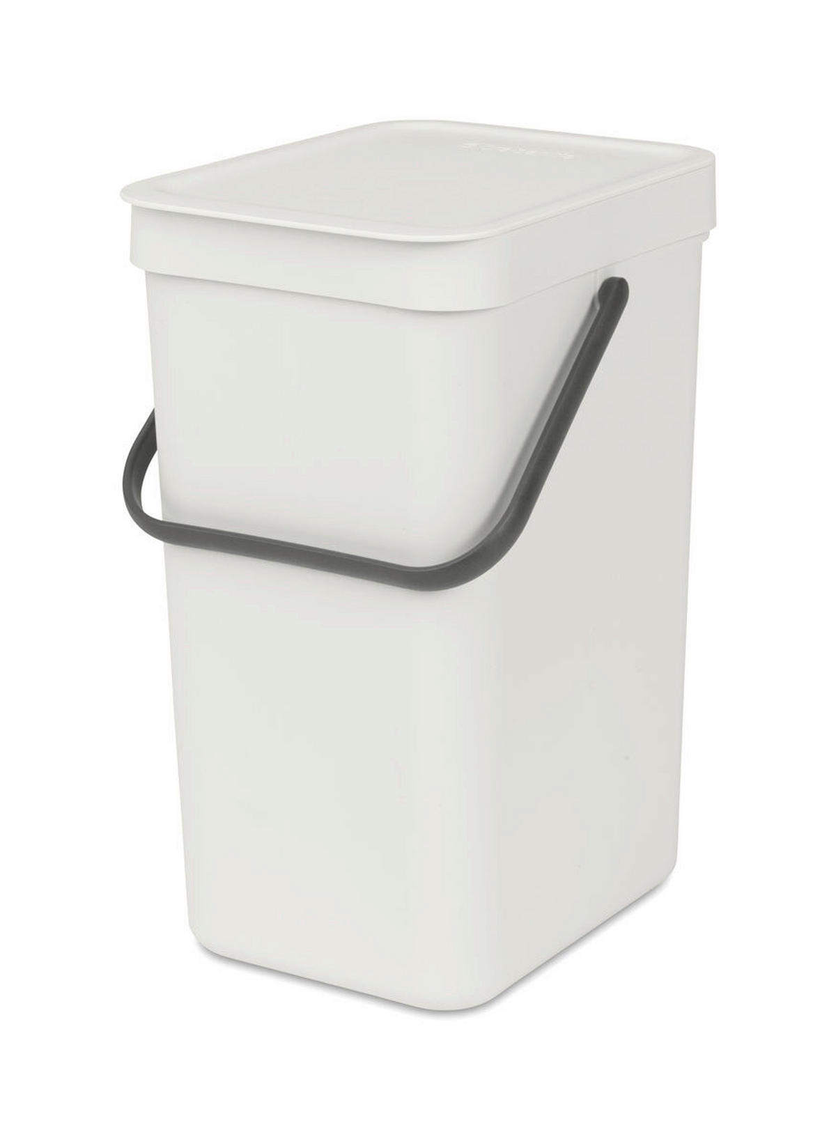 KOŠ ZA SMETI - svetlo siva, Basics, umetna masa (20/35.1/24.9cm) - Brabantia