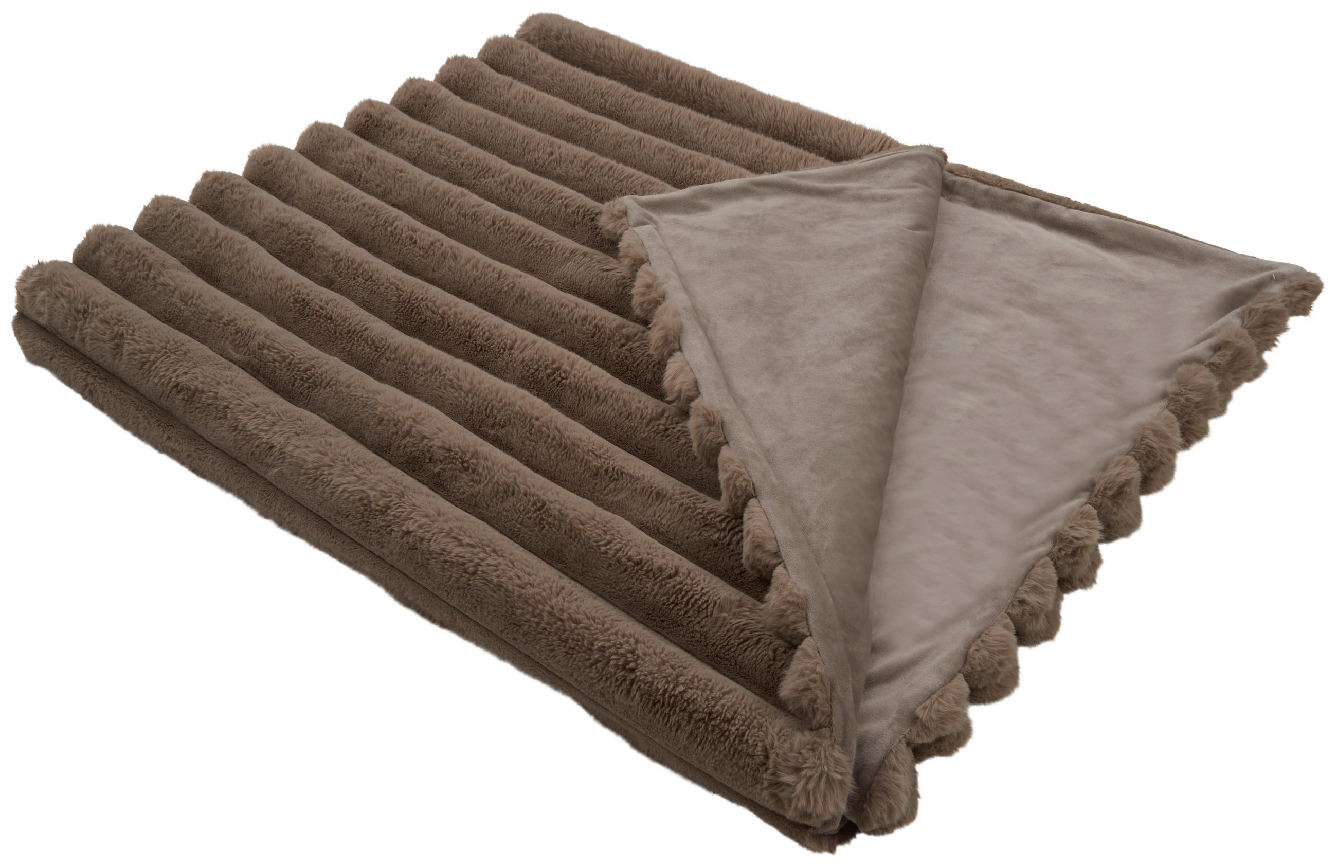 FELLDECKE 150/200 cm  - Creme, Textil (150/200cm) - Novel