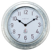 WANDUHR Silberfarben 22/22/5,5 cm  - Silberfarben, Basics, Metall (22/22/5,5cm)