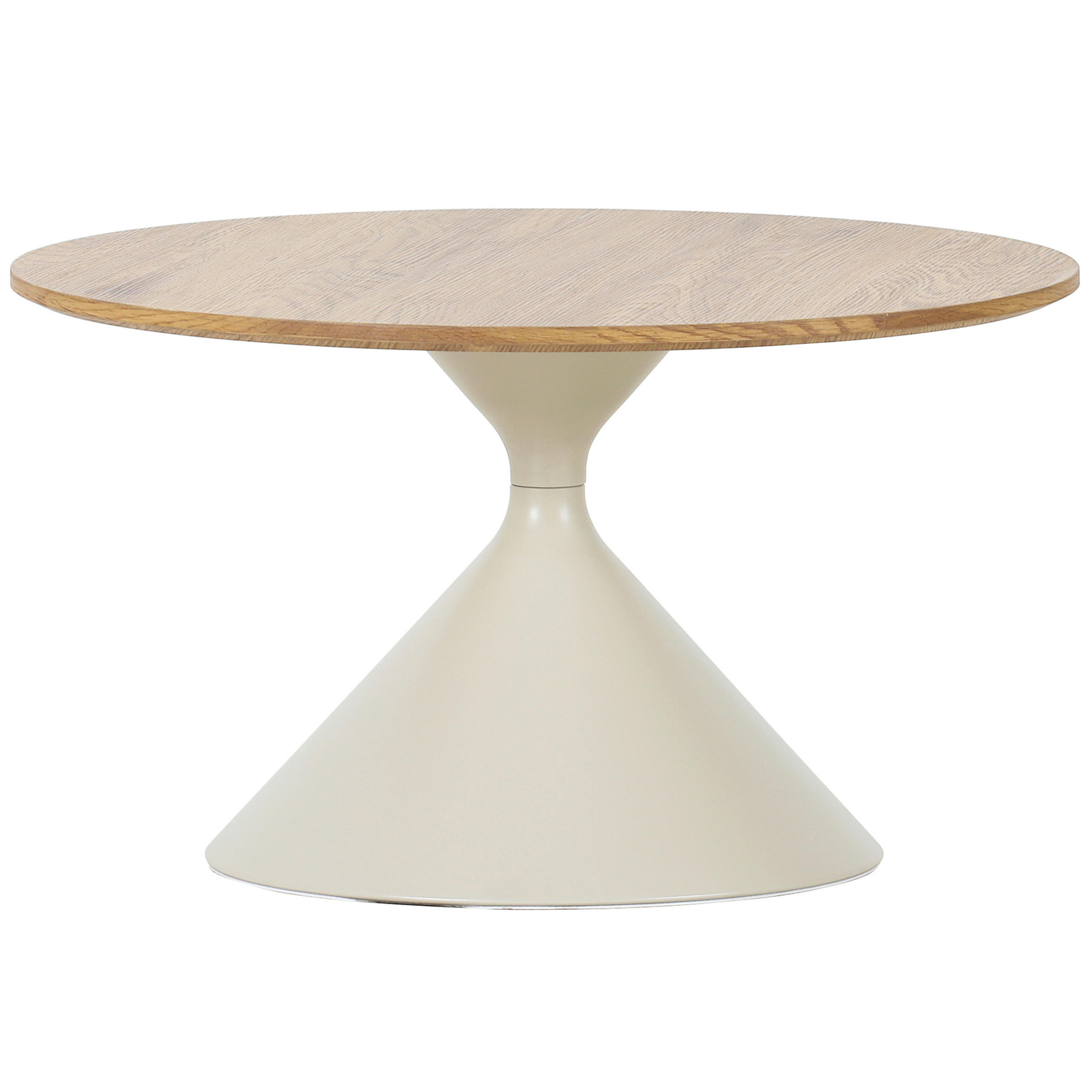 SOFFBORD i trämaterial 70/40 cm  - vit/naturfärgad, Design, metall/trämaterial (70/40cm) - Belluti