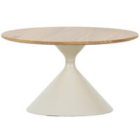 SOFFBORD i trämaterial 70/40 cm  - vit/naturfärgad, Design, metall/trämaterial (70/40cm) - Belluti