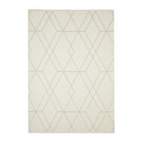 FLACHWEBETEPPICH 120/170 cm Olivia Beige  - Beige, LIFESTYLE, Textil (120/170cm) - Novel