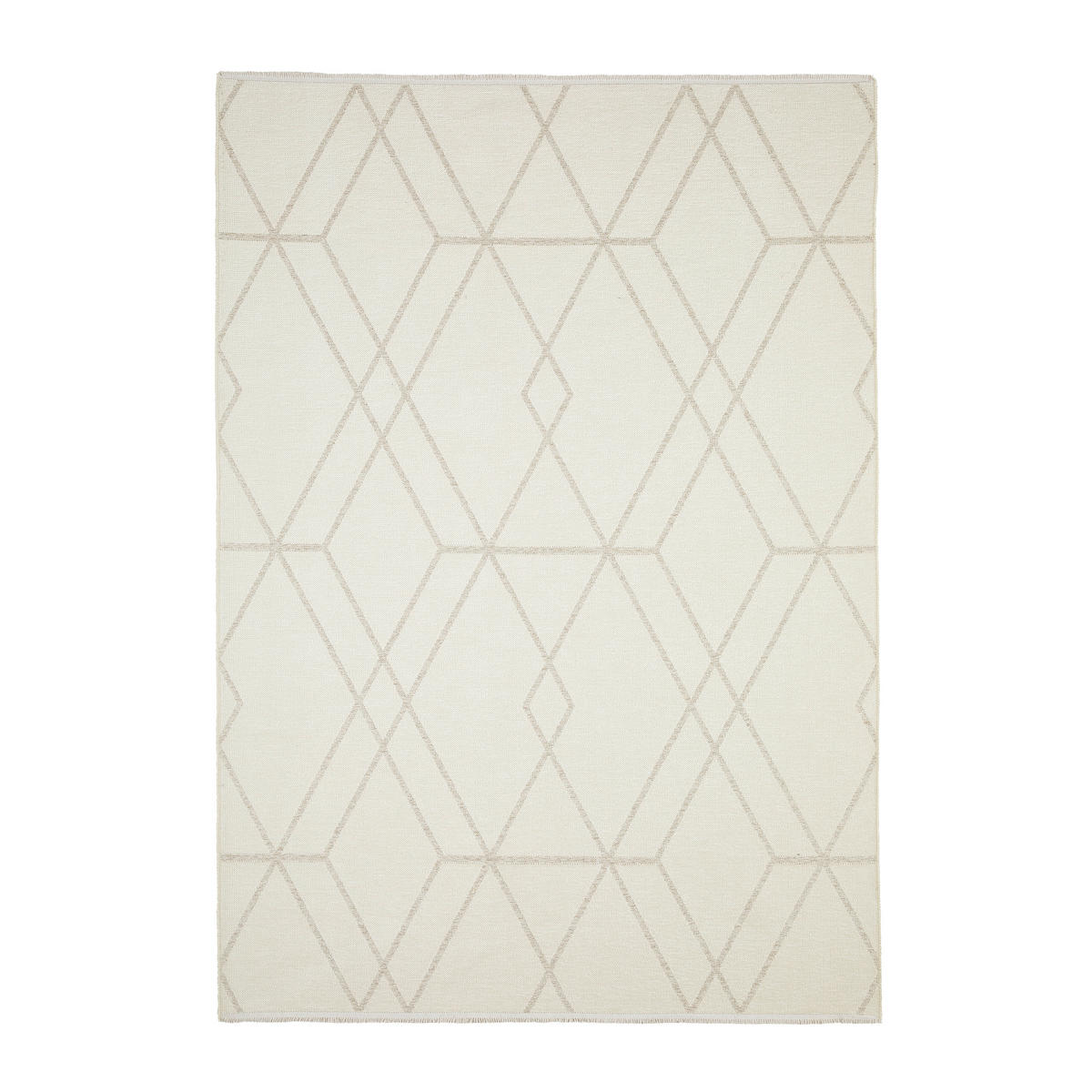 FLACHWEBETEPPICH 120/170 cm Olivia Beige  - Beige, LIFESTYLE, Textil (120/170cm) - Novel