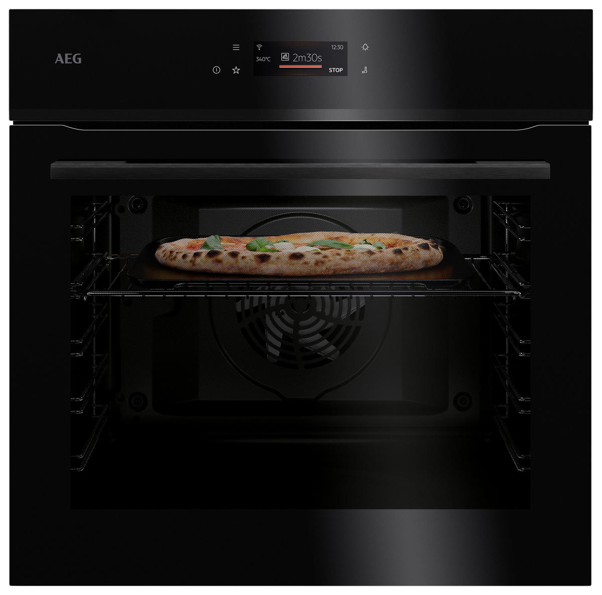 EINBAUBACKOFEN BP6150B  - Schwarz, Basics (56/59/55cm) - AEG