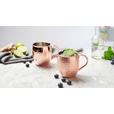 MOSCOW-MULE-BECHER  - Kupferfarben, Trend, Metall (550ml) - Novel