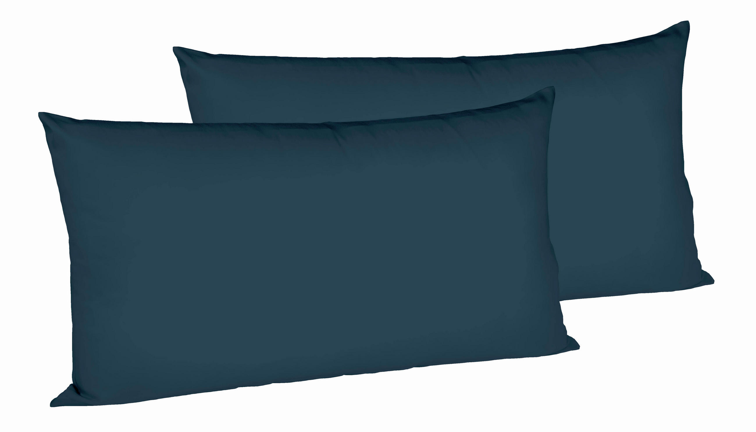 KOPFKISSENBEZUG 40/80 cm  - Blau, Basics, Textil (40/80cm) - Fleuresse