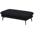 3-SITZER-SOFA in Leder Anthrazit  - Anthrazit/Schwarz, Design, Leder/Metall (222/86/104cm) - Dieter Knoll