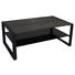 COUCHTISCH in Metall, Glas, Keramik 110/65/42 cm - Schwarz/Braun, Design, Glas/Keramik (110/65/42cm) - Novel COUCHTISCH in Metall, Glas, Keramik 110/65/42 cm - Schwarz/Braun, Design, Glas/Keramik (110/65/42cm) - Novel