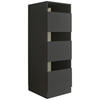 WÄSCHESCHRANK 50/162/67,5 cm  in Anthrazit  - Anthrazit, Design, Holzwerkstoff (50/162/67,5cm)