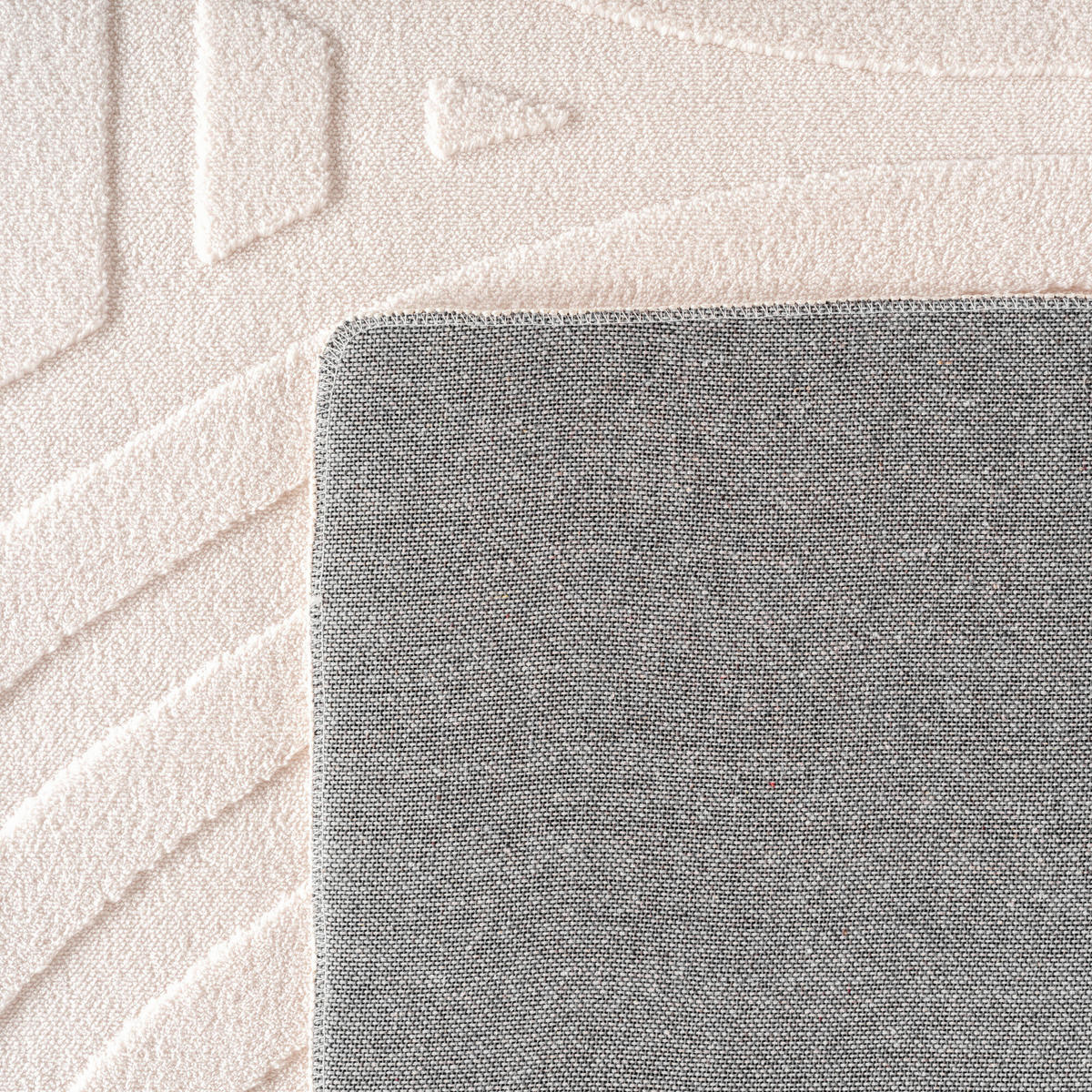 FLACHWEBETEPPICH 240/340 cm Pompei Creme  - Creme, KONVENTIONELL, Textil (240/340cm) - Novel