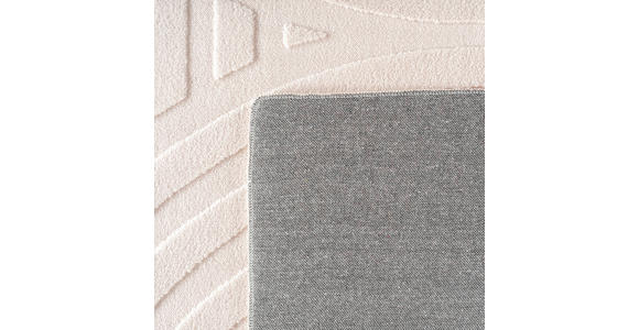 FLACHWEBETEPPICH 240/340 cm Pompei Creme  - Creme, KONVENTIONELL, Textil (240/340cm) - Novel