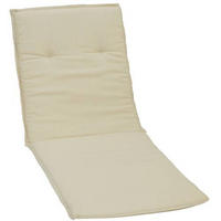 LIEGENAUFLAGE Uni  - Beige, Basics, Textil (191/58/8cm) - Gardenson