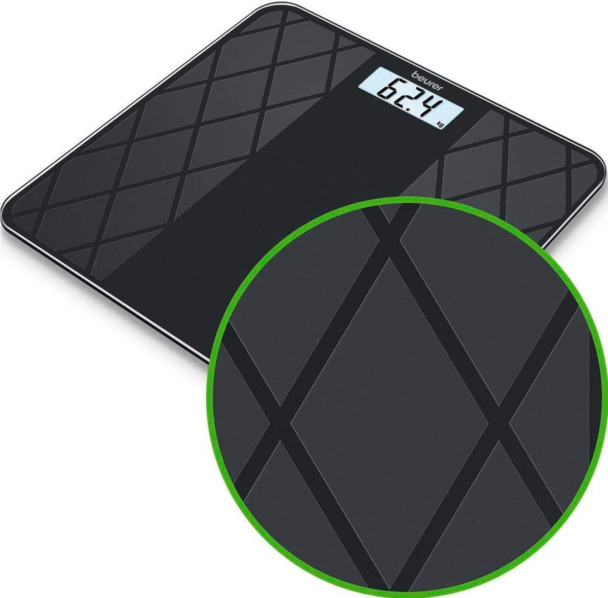 VAGA OSOBNA  crna   - crna, Basics, staklo/plastika (32/32cm)