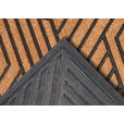 KOKOSMATTE 45/75 cm Mix Mats  - Hellbraun/Schwarz, Basics, Naturmaterialien/Kunststoff (45/75cm) - Esposa