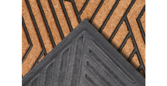 KOKOSMATTE 45/75 cm Mix Mats  - Hellbraun/Schwarz, Basics, Naturmaterialien/Kunststoff (45/75cm) - Esposa